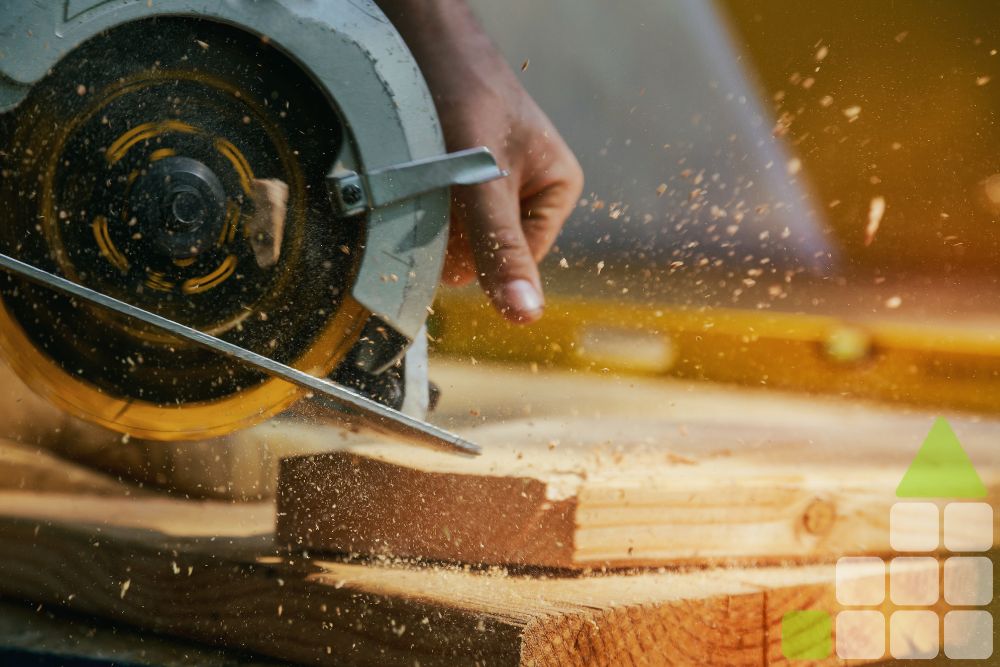 Veilig werken met de bouwcirkelzaag. Cursus BouwBricks. Veiligheid.