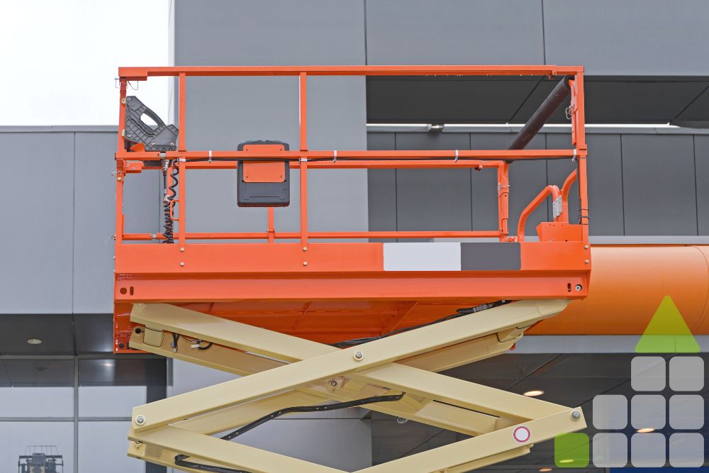 Veilig werken met de hoogwerker. Cursus BouwBricks. Veiligheid.